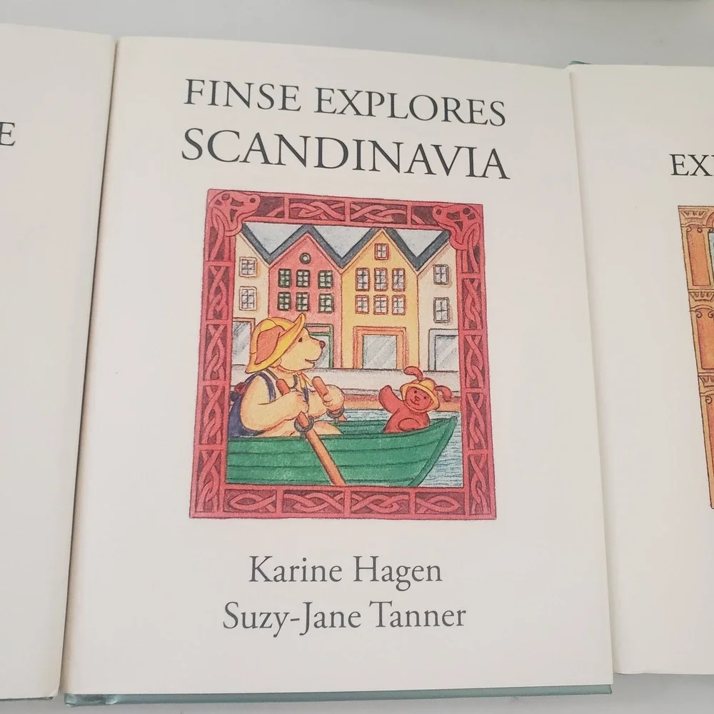 The World of Finse Box Set 2 Karine Hagen Suzy-Jane Tanner 4 Children's Books